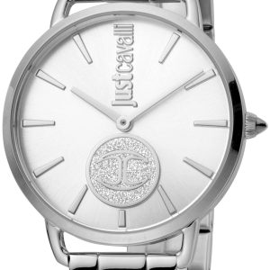 Just Cavalli 99999 Damklocka JC1L117M0055 Silverfärgad/Stål Ø36 mm