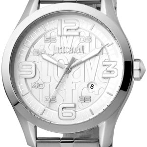 Just Cavalli 99999 Herrklocka JC1G108M0055 Silverfärgad/Stål Ø42 mm