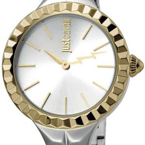 Just Cavalli Damklocka JC1L002M0055 Rock Silverfärgad/Stål Ø34 mm