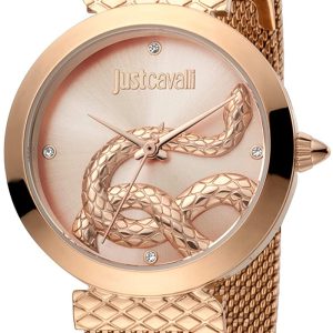 Just Cavalli Damklocka JC1L091M0075 Roséguldstonad/Roséguldstonat