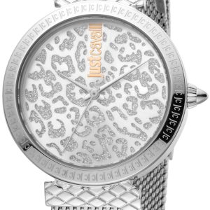 Just Cavalli Damklocka JC1L092M0055 Silverfärgad/Stål Ø32 mm