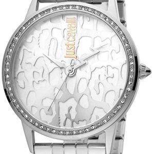 Just Cavalli Damklocka JC1L094M0045 Silverfärgad/Stål Ø42 mm