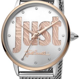 Just Cavalli Damklocka JC1L116M0105 Silverfärgad/Stål Ø32 mm