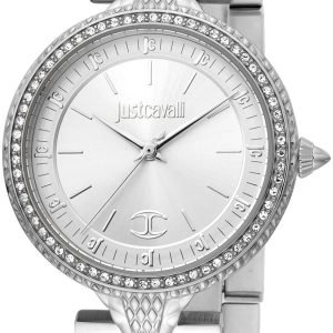 Just Cavalli Glam Chic Damklocka JC1L169M0015 Silverfärgad/Stål