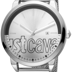 Just Cavalli Herrklocka JC1G079M0245 Silverfärgad/Stål Ø42 mm