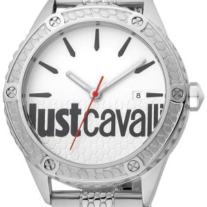 Just Cavalli Herrklocka JC1G080M0055 Silverfärgad/Stål Ø44 mm