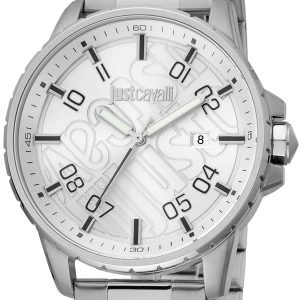 Just Cavalli Herrklocka JC1G165M0045 Young Silverfärgad/Stål Ø44 mm