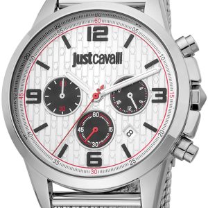 Just Cavalli Herrklocka JC1G175M0045 Sport Silverfärgad/Stål Ø42 mm