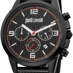 Just Cavalli Sport Herrklocka JC1G175M0065 Svart/Stål Ø42 mm