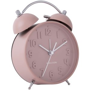 Karlsson Iconic Alarm Clock Väckarklocka KA5784PI - Unisex - 11 cm - Quartz