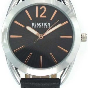 Kenneth Cole 99999 Damklocka RK50108017 Svart/Läder Ø36 mm