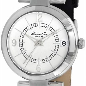 Kenneth Cole Damklocka IKC2746 Silverfärgad/Läder Ø32 mm