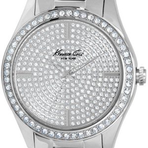 Kenneth Cole Damklocka KC4959 Crystallized Silverfärgad/Stål Ø39 mm