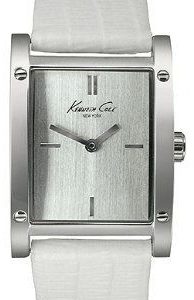 Kenneth Cole Damklocka KC6061 Silverfärgad/Läder