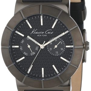 Kenneth Cole Dress Sport Herrklocka KC1929 Svart/Läder Ø42 mm