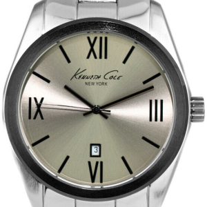 Kenneth Cole Herrklocka 10008285 Silverfärgad/Stål Ø43 mm