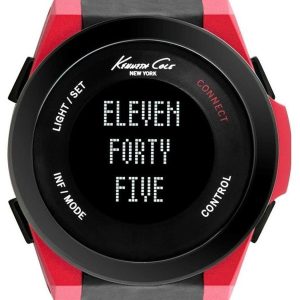 Kenneth Cole Herrklocka 10022807 Technology LCD/Gummi Ø47 mm