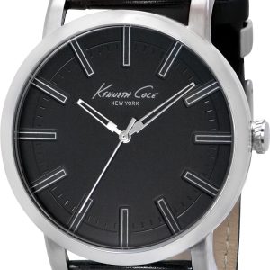 Kenneth Cole Herrklocka IKC1997 Svart/Läder Ø44 mm