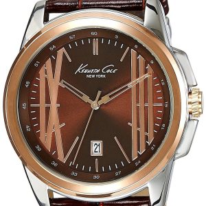 Kenneth Cole Herrklocka IKC8096 Brun/Läder Ø44 mm