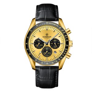 Kompass ChronoSpeed Gold Black