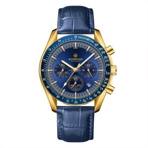 Kompass ChronoSpeed Gold Blue