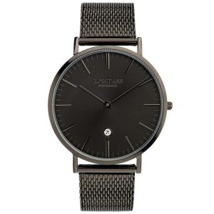 Kompass Nautilus Black Mesh Strap