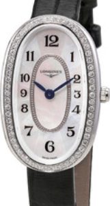 Longines Damklocka L2.305.0.83.0 Symphonette Silverfärgad/Läder