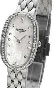 Longines Damklocka L2.305.0.87.6 Symphonette Vit/Stål Ø18.9 mm