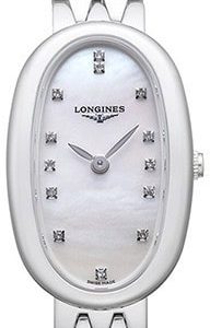 Longines Damklocka L2.305.4.87.6 Symphonette Vit/Stål Ø18.9 mm