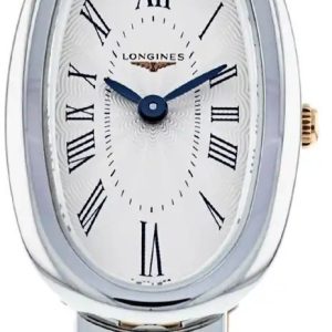 Longines Damklocka L2.305.5.71.7 Symphonette Silverfärgad/18 karat