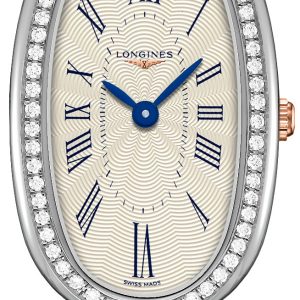 Longines Damklocka L2.305.5.79.7 Symphonette Silverfärgad/18 karat