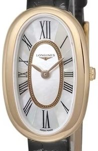 Longines Damklocka L2.305.8.81.0 Symphonette Silverfärgad/Läder