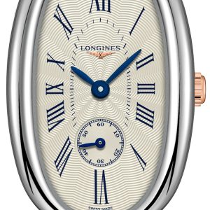 Longines Damklocka L2.306.5.71.7 Symphonette Silverfärgad/18 karat