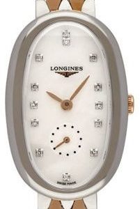 Longines Damklocka L2.306.5.87.7 Symphonette Silverfärgad/18 karat