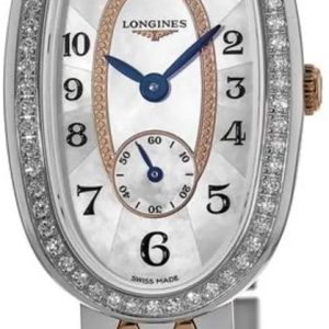 Longines Damklocka L2.306.5.88.7 Symphonette Silverfärgad/18 karat