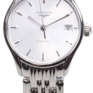 Longines Damklocka L4.360.4.72.6 Lyre Silverfärgad/Stål Ø25 mm