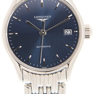 Longines Damklocka L4.360.4.92.6 Lyre Blå/Stål Ø25 mm