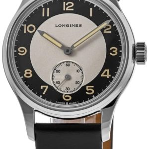 Longines Herrklocka L2.330.4.93.0 Heritage Classic Flerfärgad/Läder