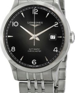 Longines Herrklocka L2.821.4.56.6 Record Svart/Stål Ø40 mm