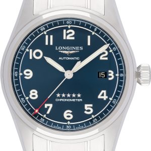 Longines Herrklocka L3.811.4.93.9 Spirit Prestige Blå/Stål Ø42 mm