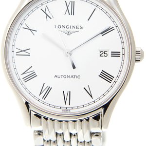 Longines Herrklocka L4.960.4.11.6 Lyre Vit/Stål Ø38.5 mm