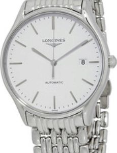 Longines Herrklocka L4.960.4.12.6 Lyre Vit/Stål Ø38.5 mm