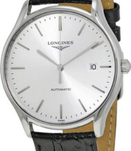 Longines Herrklocka L4.960.4.72.2 Lyre Silverfärgad/Läder Ø38.5 mm