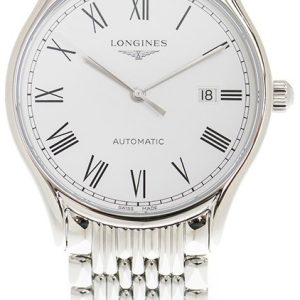 Longines Herrklocka L4.961.4.11.6 Lyre Vit/Stål Ø40 mm