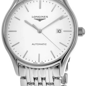 Longines Herrklocka L4.961.4.12.6 Lyre Vit/Stål Ø40 mm