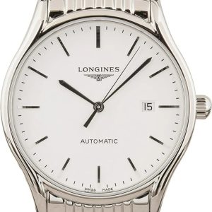 Longines Herrklocka L4.961.4.72.6 Lyre Silverfärgad/Stål Ø40 mm