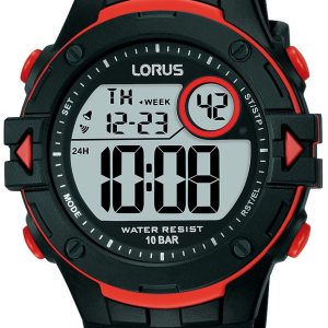 Lorus Herrklocka R2323PX9 Digital Grå/Gummi Ø40 mm