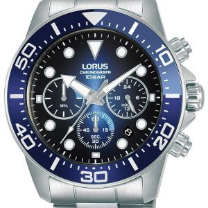 Lorus Herrklocka RT343JX9 Sports Blå/Stål Ø43 mm