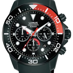 Lorus Herrklocka RT347JX9 Sports Svart/Plast Ø43 mm