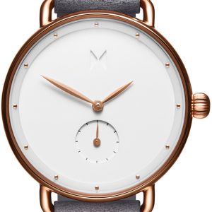 MVMT Damklocka D-FR01-RGGR Bloom Vit/Läder Ø36 mm